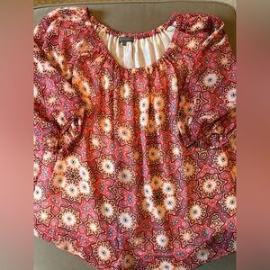 Vince Camuto Women's Floral Print Top